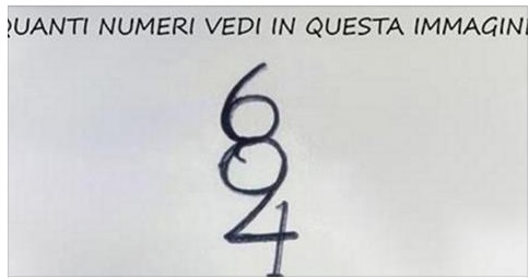 TEST DI INTELLIGENZA: QUANTI NUMERI VEDI IN QUESTA IMMAGINE? LA RISPOSTA DICE MOLTO SU DI TE - 23/07/2017